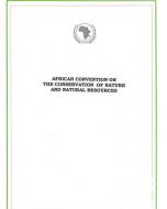 Revised African Convention on the Conservation of Nature and Natural Resources